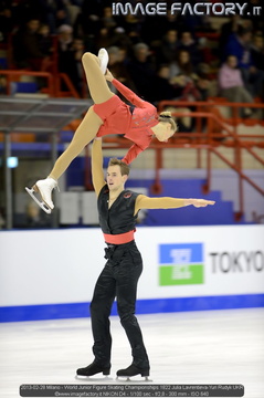 2013-02-28 Milano - World Junior Figure Skating Championships 1822 Julia Lavrentieva-Yuri Rudyk UKR